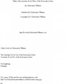 Valley of the Ancients: Book Three of the Restoration Series