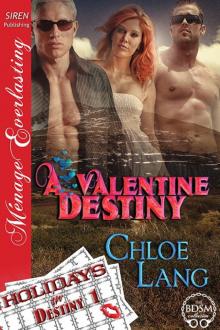 A Valentine Destiny [Holidays in Destiny 1] (Siren Publishing Ménage Everlasting) Read online