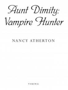 Aunt Dimity: Vampire Hunter Read online