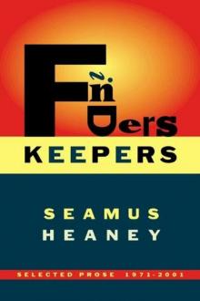 Finders keepers : selected prose, 1971-2001 Read online