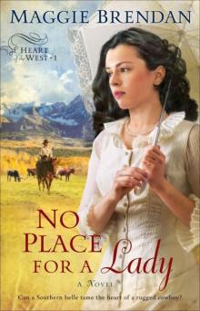 No Place for a Lady (Heart of the West Book #1): A Novel Read online