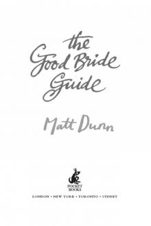 The Good Bride Guide Read online