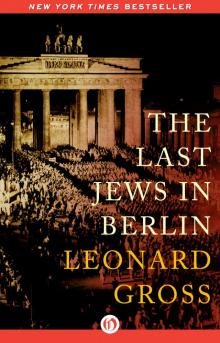 The Last Jews in Berlin