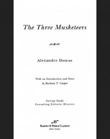 Three Musketeers (Barnes & Noble Classics Series)