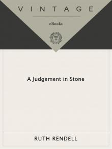 A Judgement in Stone Read online