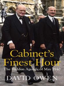 Cabinet's Finest Hour Read online