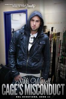 Cage's Misconduct (NHL Scorpions #3) Read online