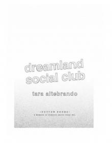 Dreamland Social Club Read online