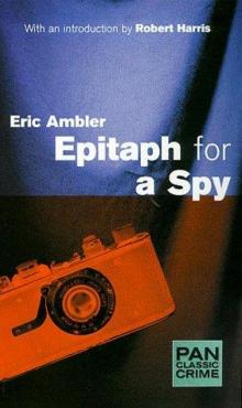 Epitaph for a Spy Read online