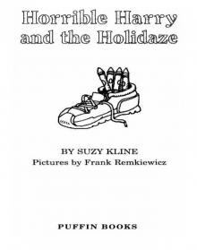 Horrible Harry and the Holidaze Read online
