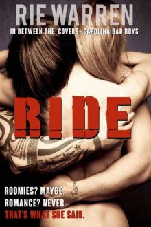 Ride (Alpha Male Romance): In Between the Covers (Carolina Bad Boys #3) Read online