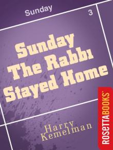 Sunday the Rabbi Stayed Home Read online