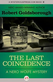The Last Coincidence (The Nero Wolfe Mysteries Book 4) Read online