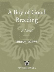 A Boy of Good Breeding Read online