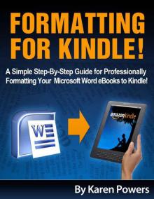 Formatting For Kindle!