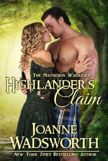 Highlander's Claim: Time Travel Romance (The Matheson Warriors Book 2) Read online