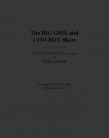 The Big Girl and Cowboy Show - An Alpha Cowboy Erotic Romance Read online