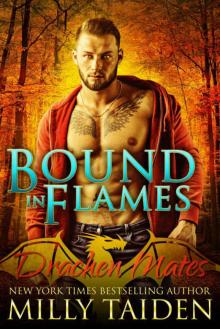 Bound in Flames: Paranormal BBW Shapeshifter Dragon Romance (Drachen Mates Book 1) Read online