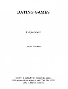 Dating Games Read online