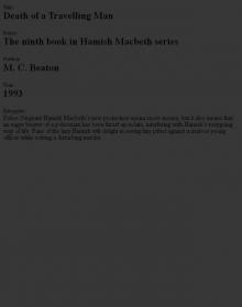 Hamish Macbeth 09 (1993) - Death of a Travelling Man Read online