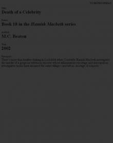 Hamish Macbeth 18 (2002) - Death of a Celebrity Read online