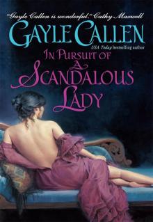 In Pursuit of a Scandalous Lady Read online
