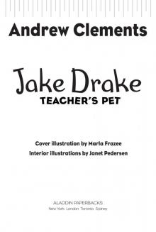 Jake Drake, Teacher's Pet Read online