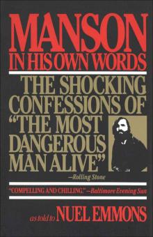 Manson in His Own Words Read online
