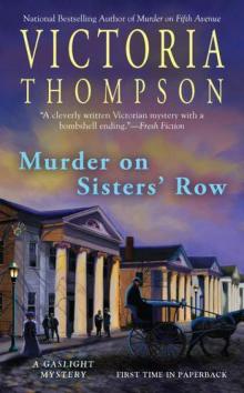 Murder on Sisters' Row gm-13 Read online