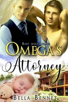 Omega's Attorney: M/M Omegaverse Mpreg Romance (Baby Makes Three Book 1)