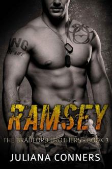 Ramsey: A Military Bad Boy Secret Baby Pregnancy Romance (The Bradford Brothers Book 3) Read online