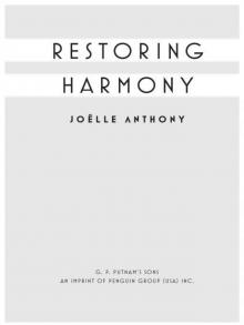 Restoring Harmony Read online