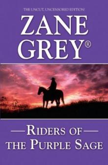 Riders of the Purple Sage (Leisure Historical Fiction) Read online