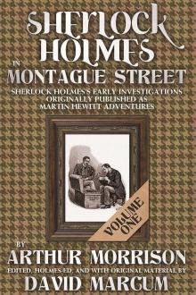 Sherlock Holmes in Montague Street Volume 1 Read online