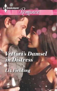 Vettori's Damsel in Distress (Harlequin Romance Large Print)