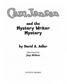 Cam Jansen and the Mystery Writer Mystery Read online