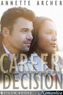 Career Decision--A Sexy Interracial BWWM Erotic Romance Novelette from Steam Books