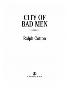 City of Bad Men Read online
