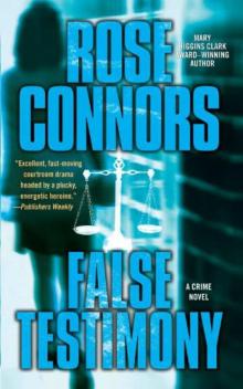 False Testimony: A Crime Novel Read online