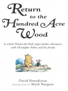 Return to the Hundred Acre Wood Read online