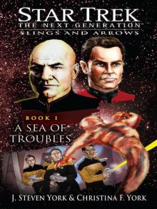 Star Trek: The Next Generation™: Slings and Arrows Book 1: A Sea of Troubles Read online