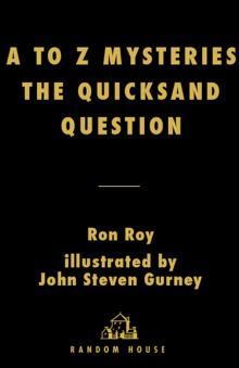 The Quicksand Question Read online