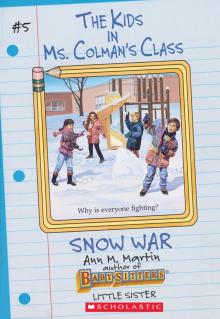 The Snow War Read online