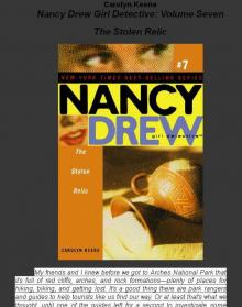The Stolen Relic [Nancy Drew Girl Detective 007] Read online