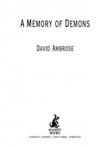 A Memory of Demons Read online