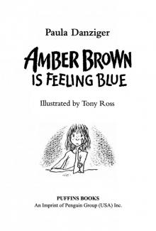 Amber Brown Is Feeling Blue Read online
