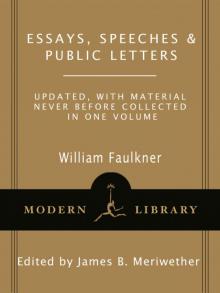 Essays, Speeches & Public Letters