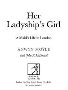 Her Ladyship's Girl Read online