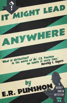 It Might Lead Anywhere: A Bobby Owen Mystery Read online