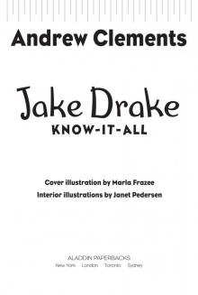 Jake Drake, Know-It-All Read online